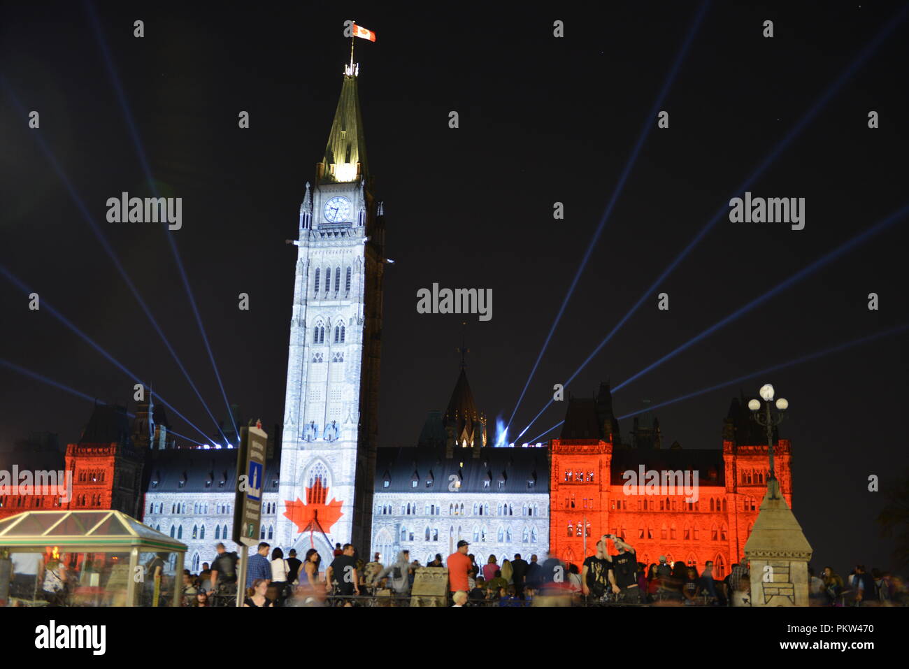 Ottawa, vista sulla città Foto Stock