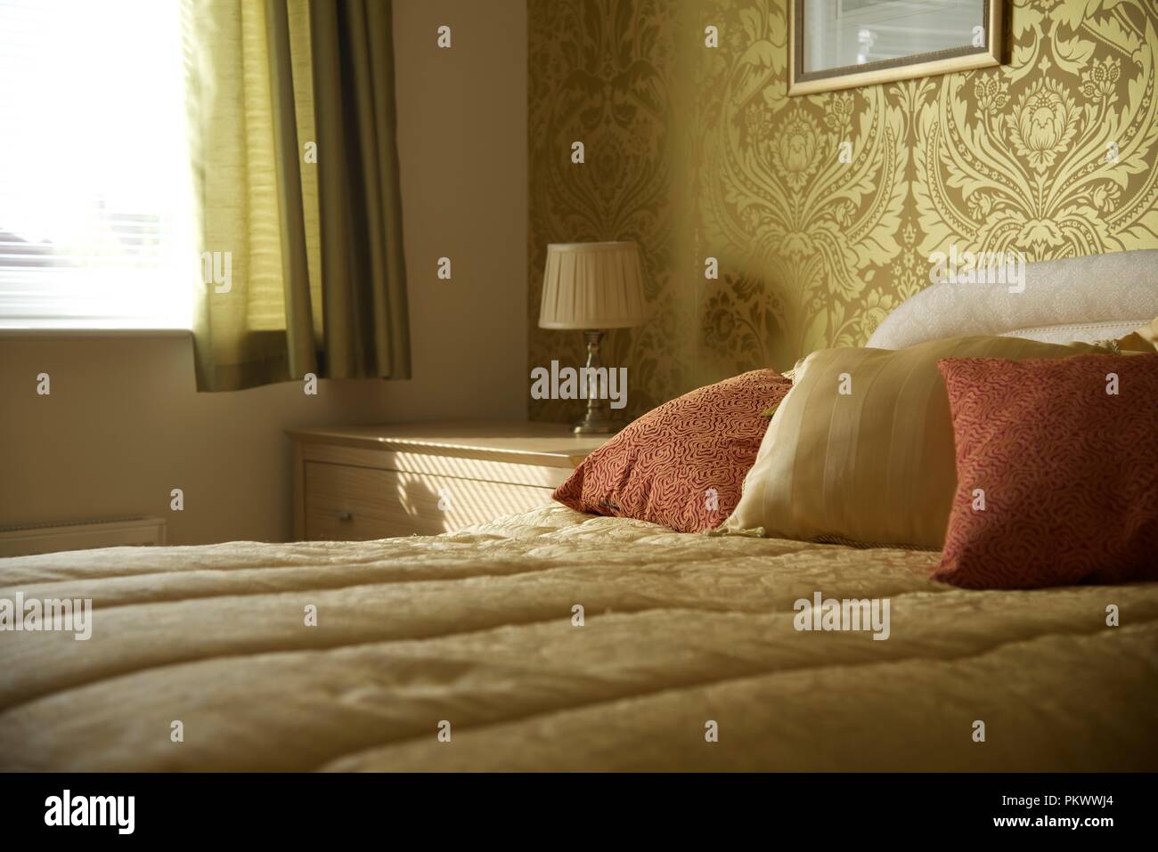 Camera da letto di lusso Foto Stock
