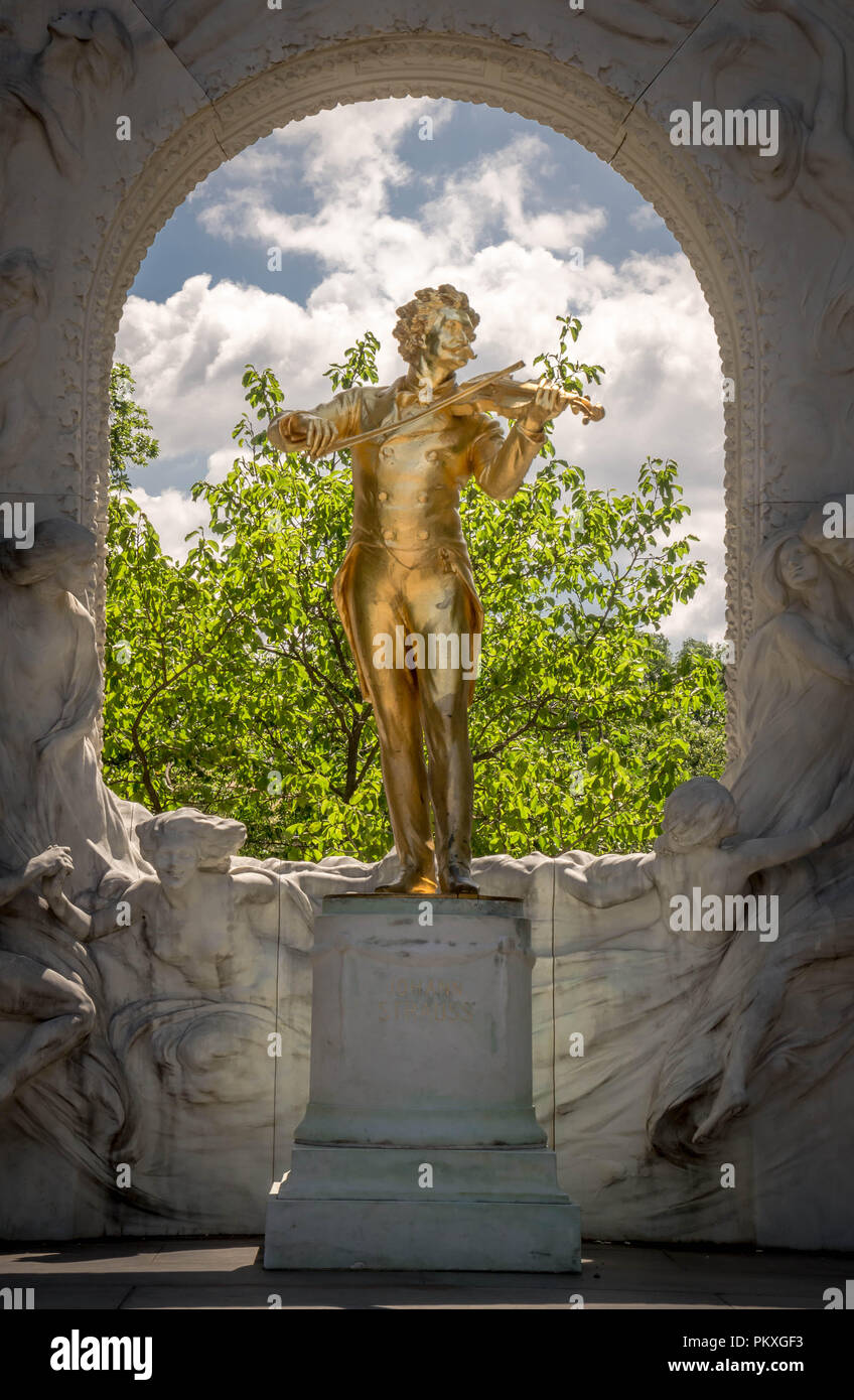 Vienna è la capitale federale e la città più grande dell'Austria e uno dei nove membri dell'Austria. Foto Stock