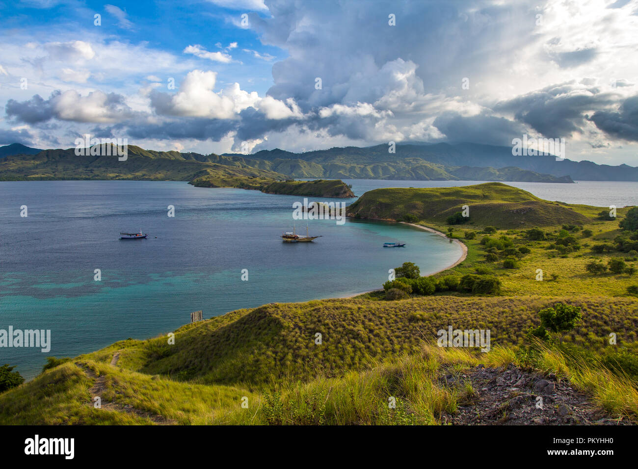 Isola di Komodo Foto Stock