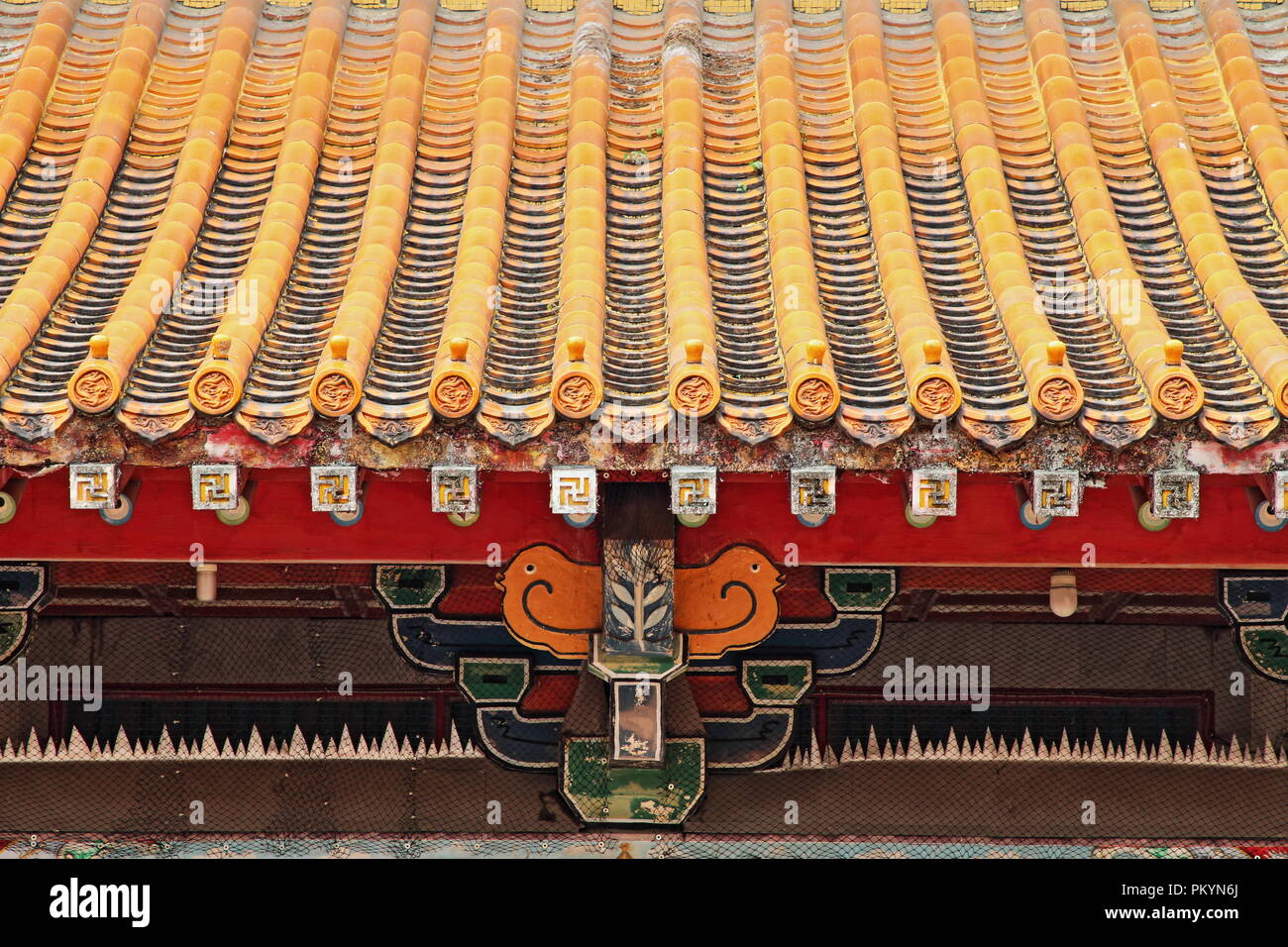 Buddisti Kong Meng San Phor Kark vedere il monastero, Bright Hill Road, Singapore, Asia Foto Stock