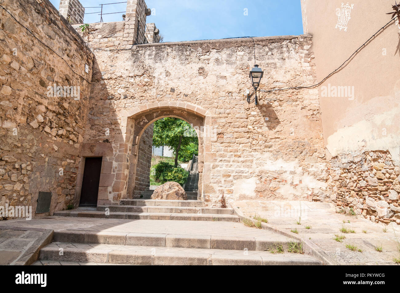 Ingresso, Pedralbes, Barcellona Foto Stock