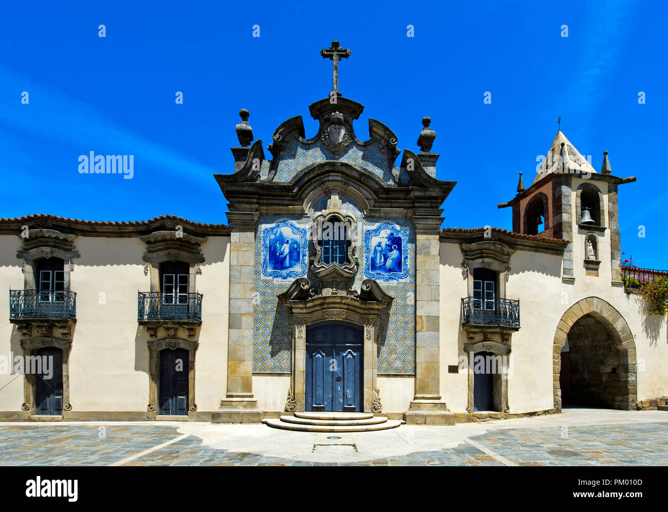 Cappella della Misericordia, Capela da Misericórdia, Sao Joao da Pesqueira, Portogallo Foto Stock