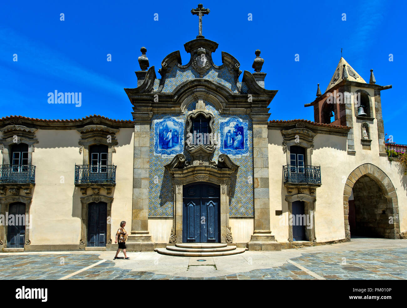 Cappella della Misericordia, Capela da Misericórdia, Sao Joao da Pesqueira, Portogallo Foto Stock