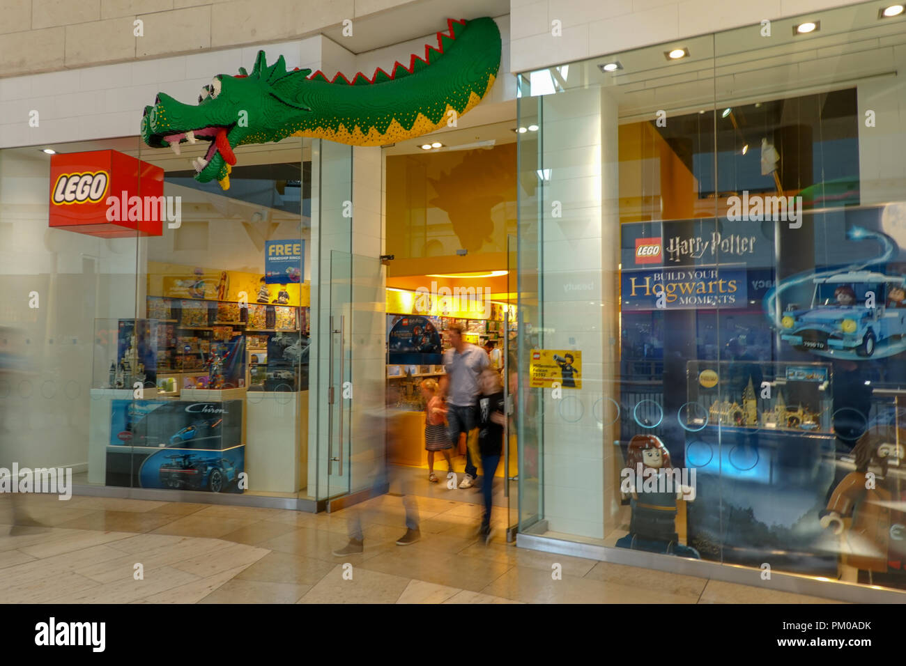 Negozio Lego - Centro commerciale Bluewater - Kent Foto Stock