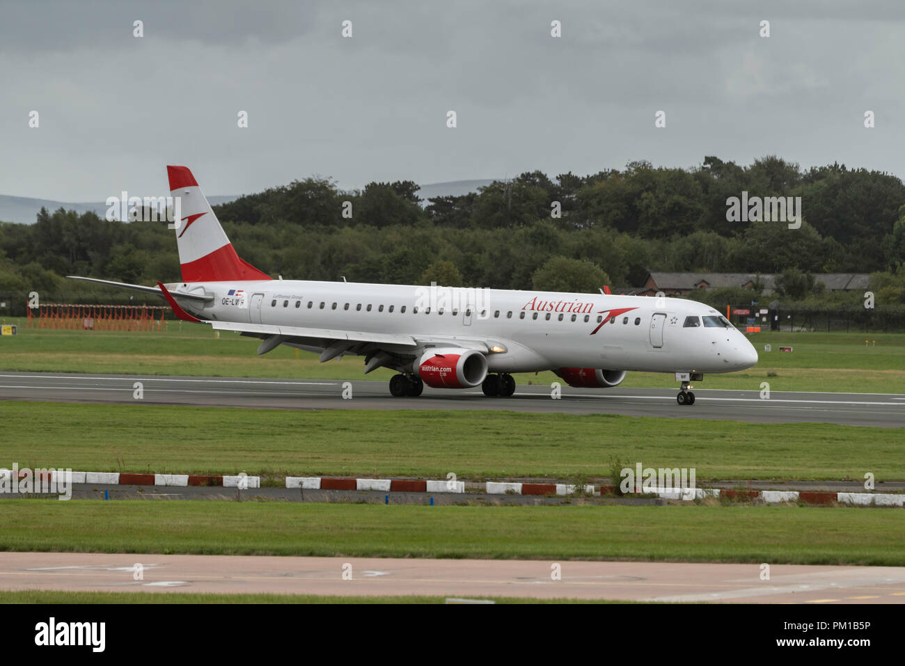 Aeroporto di Manchester Inghilterra England Foto Stock