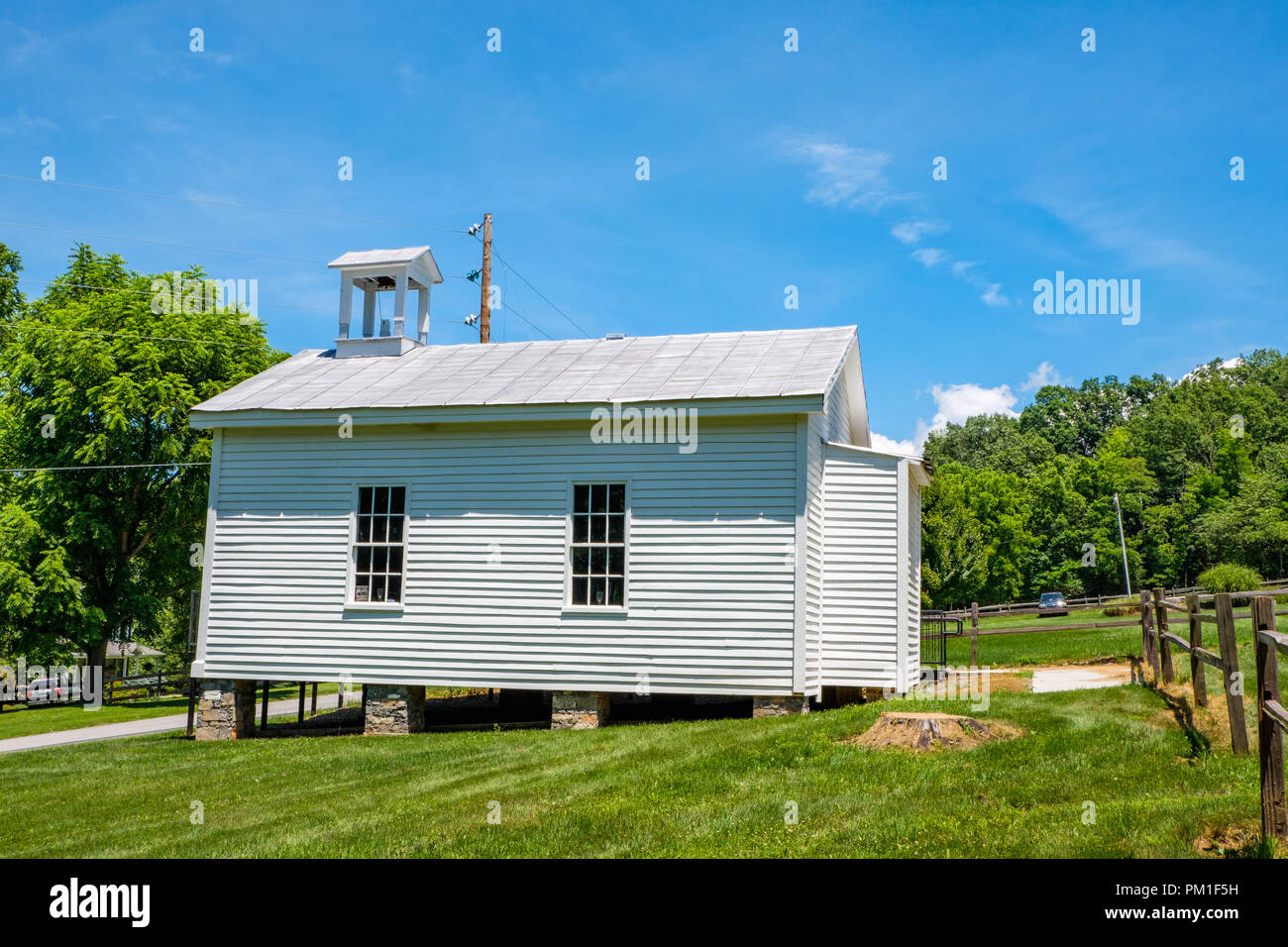 Longs Cappella, Fridleys Gap Road, Zenda, Virginia Foto Stock