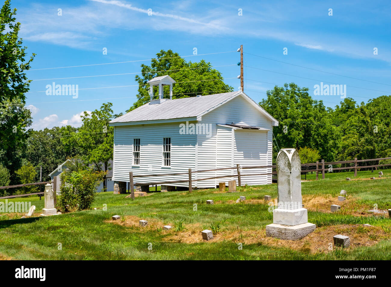 Longs Cappella, Fridleys Gap Road, Zenda, Virginia Foto Stock