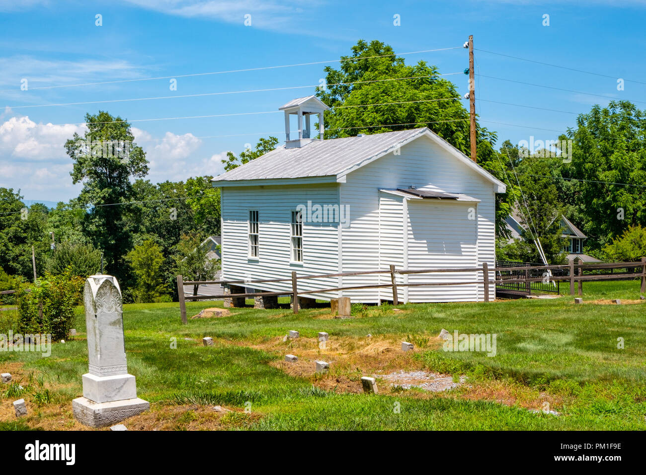 Longs Cappella, Fridleys Gap Road, Zenda, Virginia Foto Stock