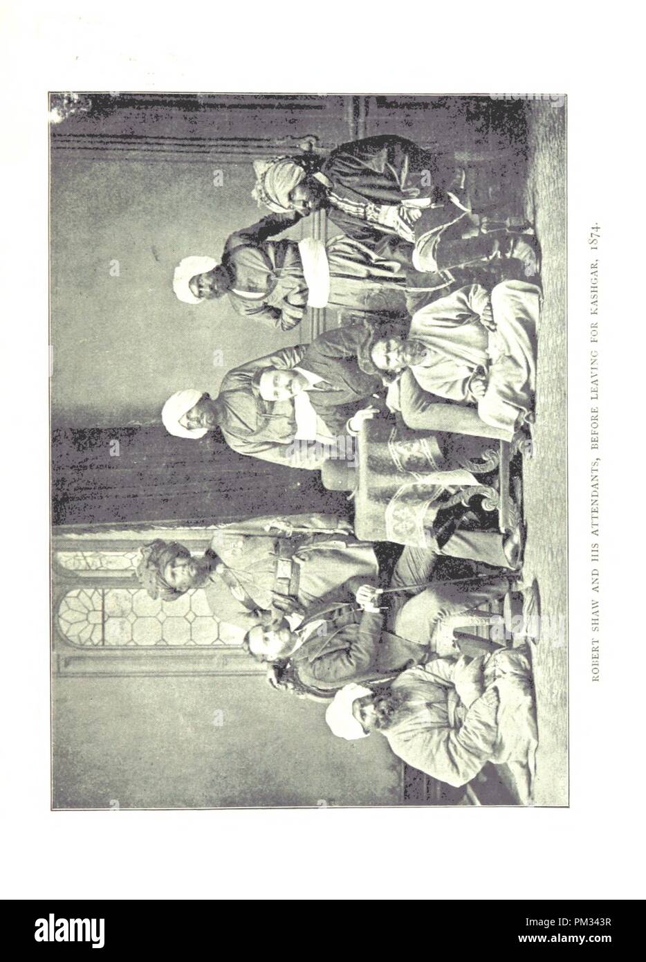 Immagine dalla pagina 203 di 'Il cuore di un continente un racconto di Viaggi in Manciuria, attraverso il deserto del Gobi, attraverso l'Himalaya, il Pamirs e biglietto, 1884-1894. [Con illustrazioni.]' . Foto Stock