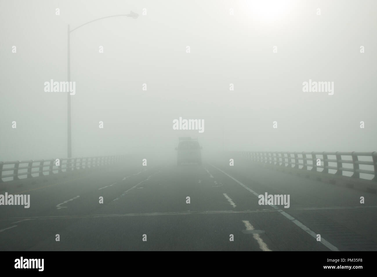 Chesapeake Bay Bridge Tunnel Virginia Foto Stock