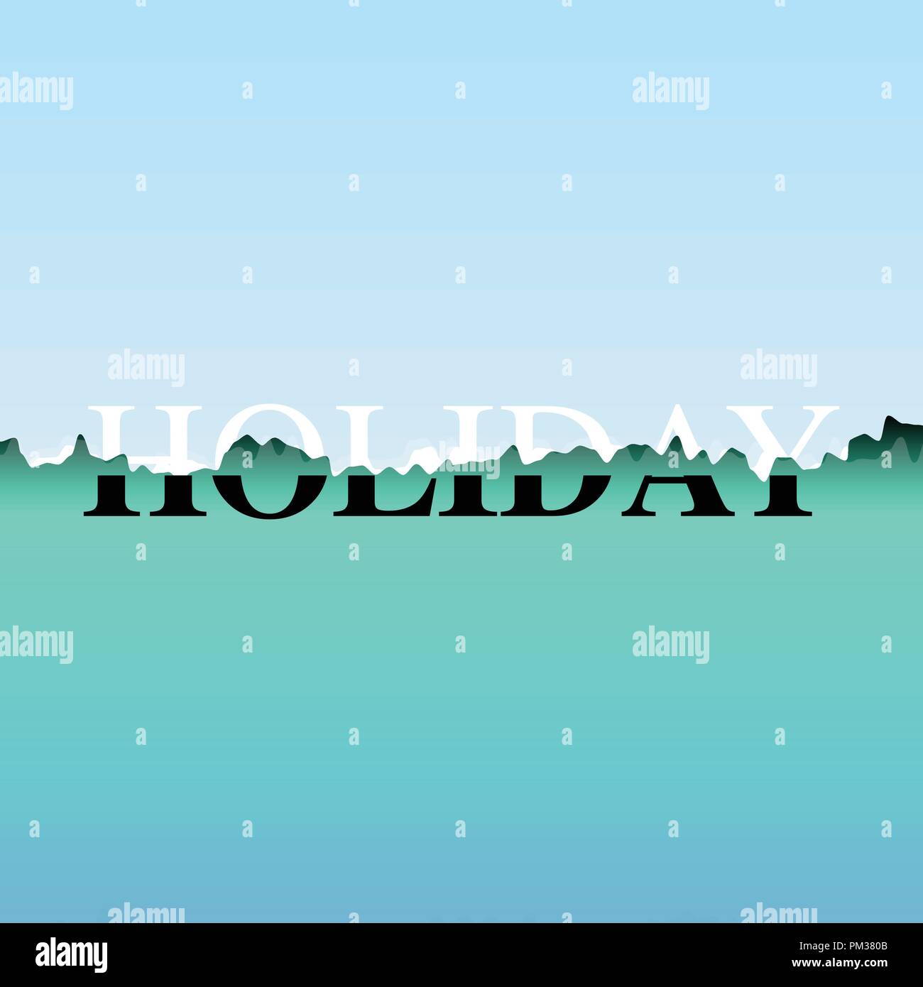Gli occhi di vacanze relax sfondo astratto, vettore di stock Illustrazione Vettoriale