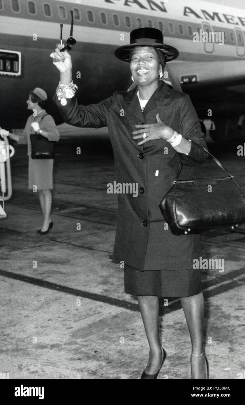 Pearl Bailey, 1966. Riferimento al file # 1220 001THA © CCR /Hollywood Archivio - Tutti i diritti riservati Foto Stock