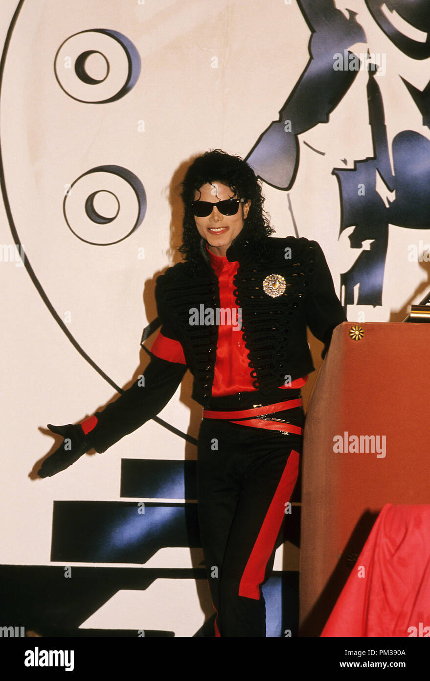 Michael Jackson, febbraio 1990. Riferimento al file # 1255 005CCR Foto Stock