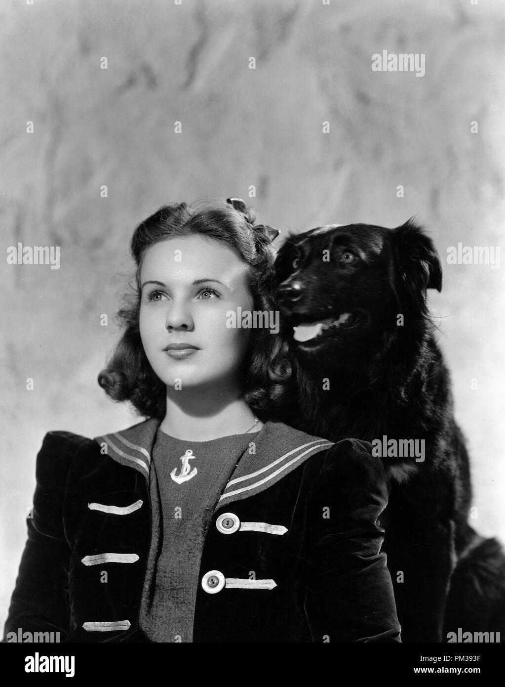 Deanna Durbin circa 1939 Riferimento File # 1270 001THA Foto Stock