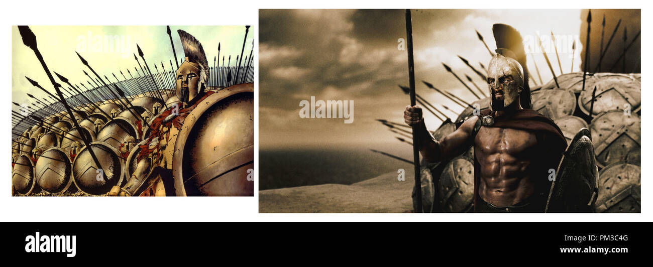 '300' © 2007 Warner Brothers Foto Stock