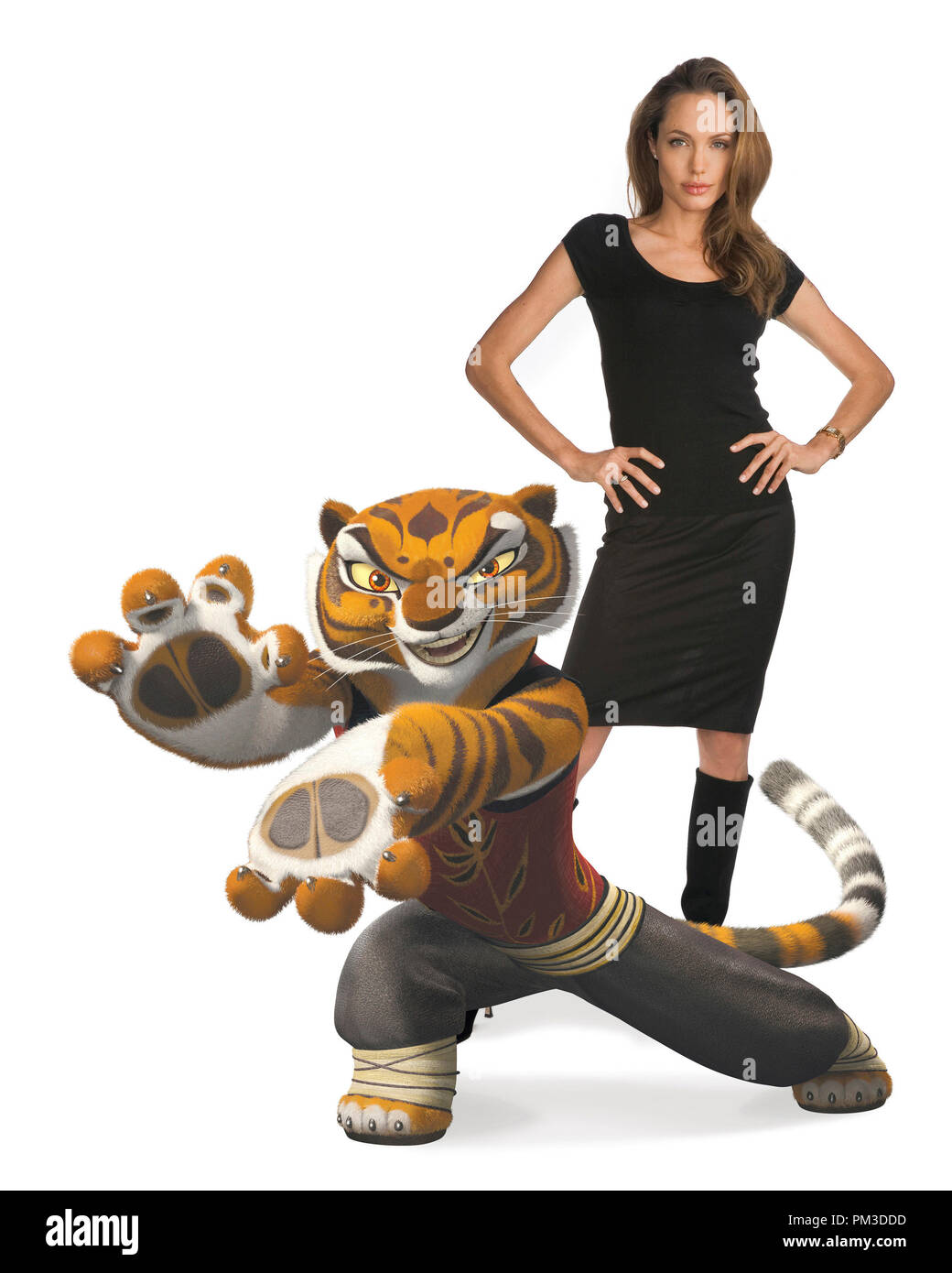 "Kung Fu Panda' Angelina Jolie, Master Tigre © 2008 opere da sogno Foto Stock