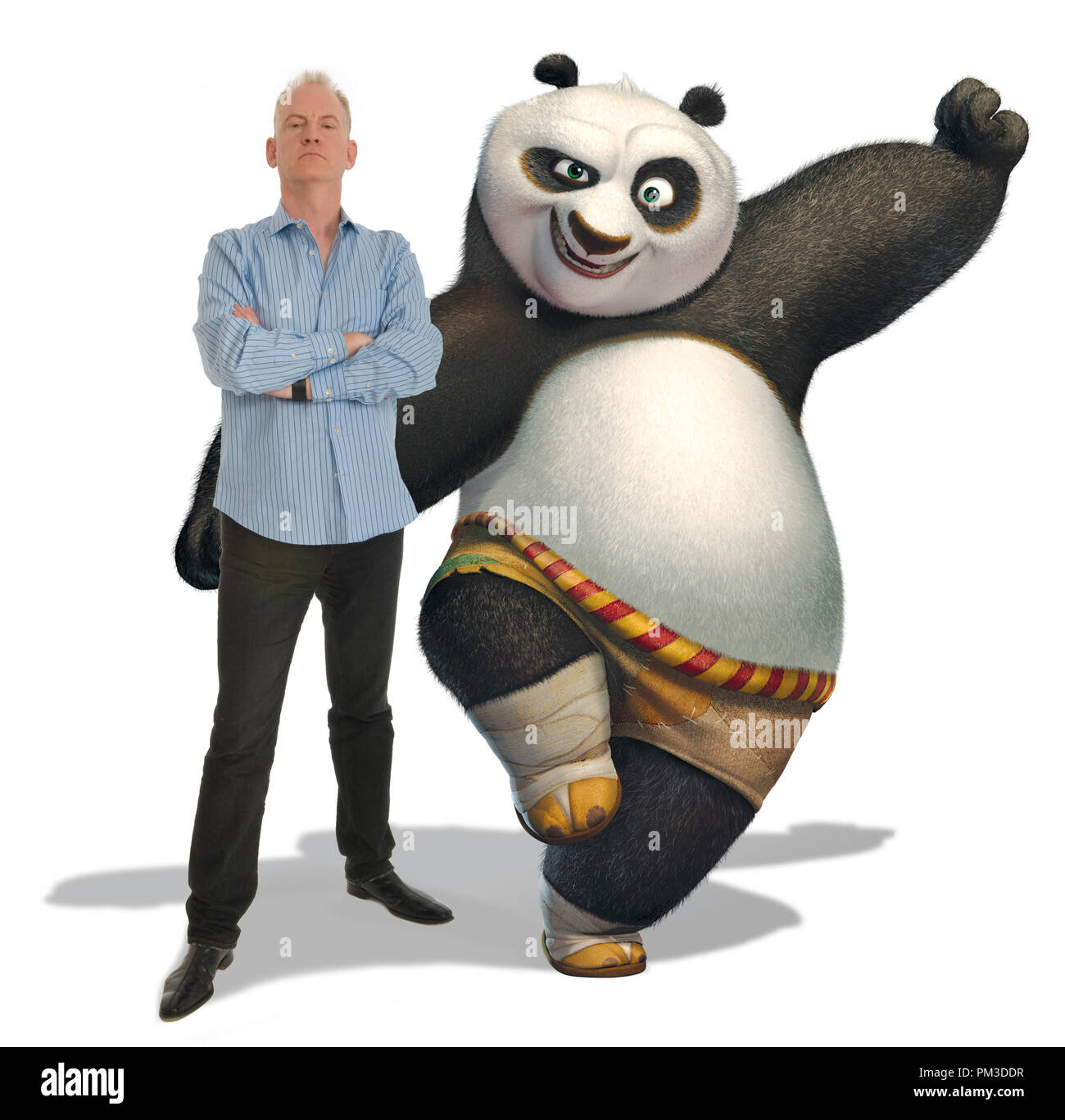 "Kung Fu Panda' il regista John Stevenson, Po © 2008 opere da sogno Foto Stock