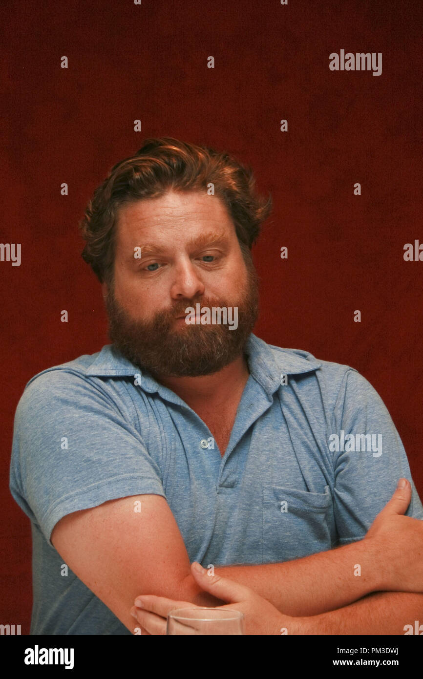 Zach Galifianakis " è il genere di una storia divertente' Portrait Session, Settembre 12, 2010. La riproduzione da parte di American tabloid è assolutamente vietato. Riferimento al file # 30483 027CCR per solo uso editoriale - Tutti i diritti riservati Foto Stock