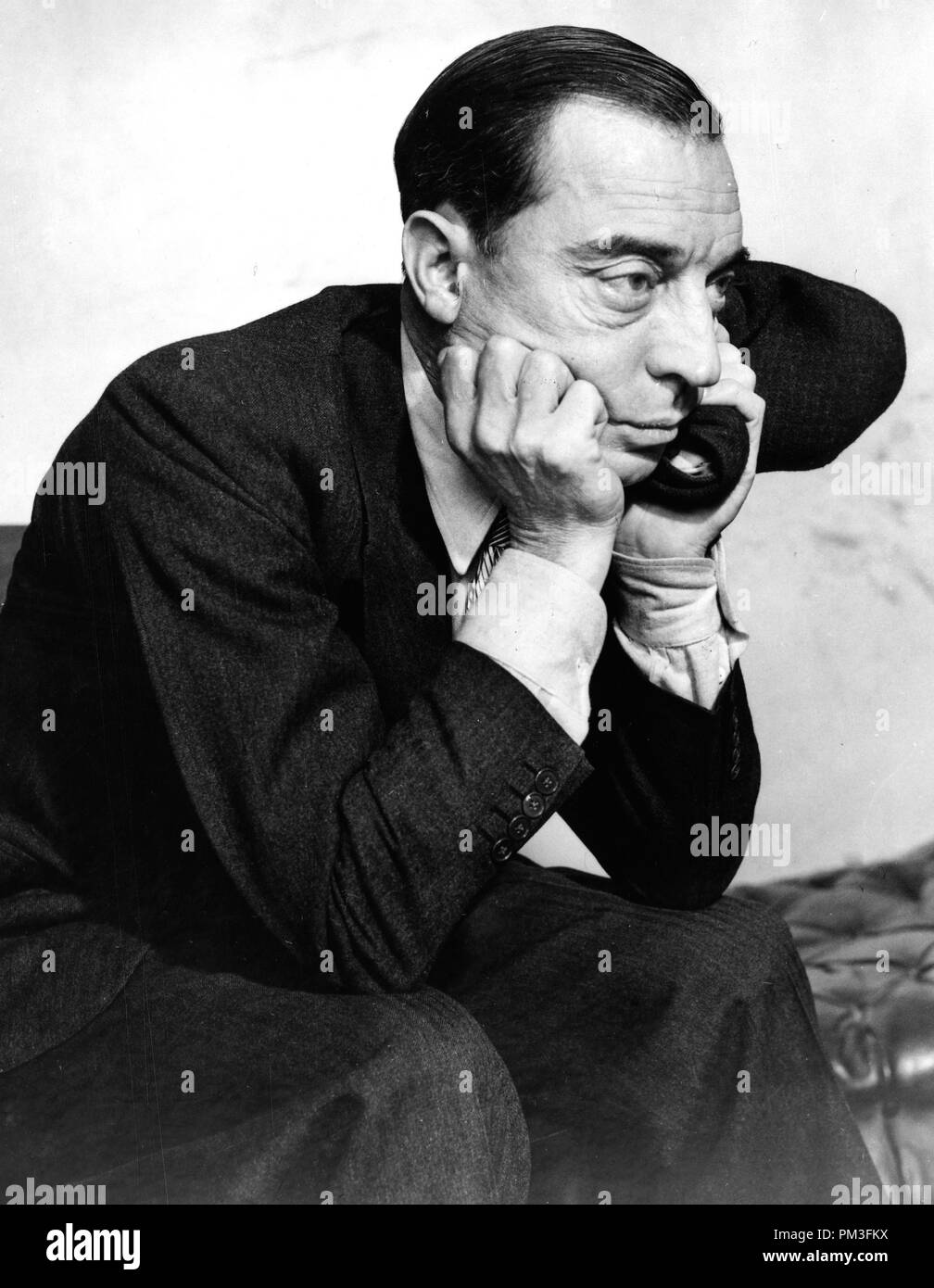 Pubblicità in studio: Buster Keaton 1936 file Reference # 30732 1238THA Foto Stock