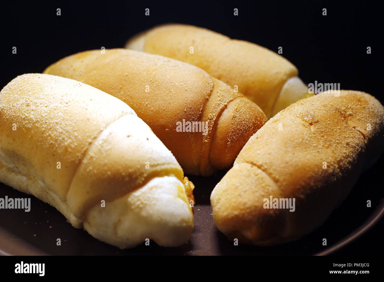 Foto di pane appena sfornato pane spagnolo Foto Stock