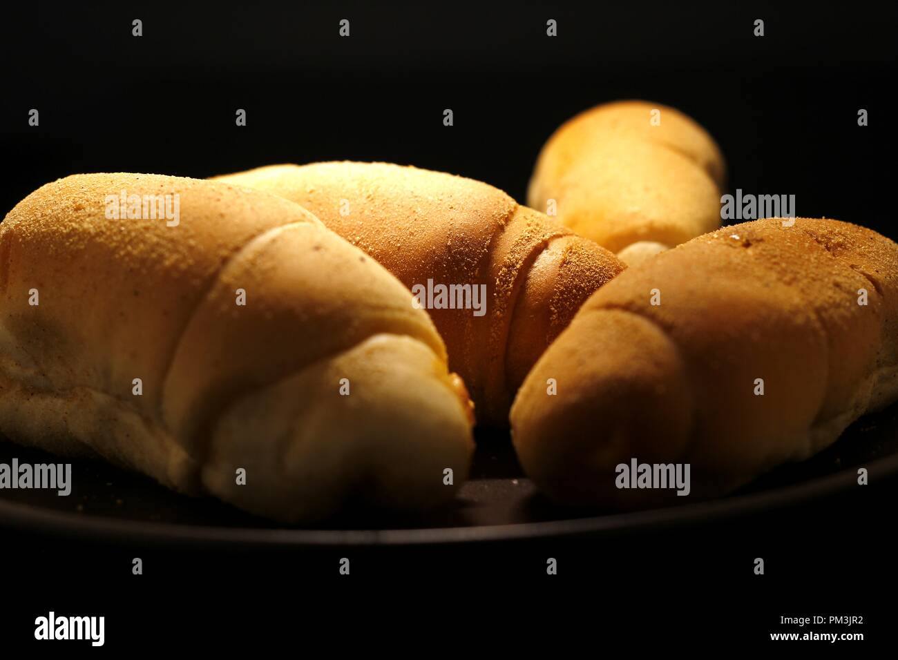 Foto di pane appena sfornato pane spagnolo Foto Stock