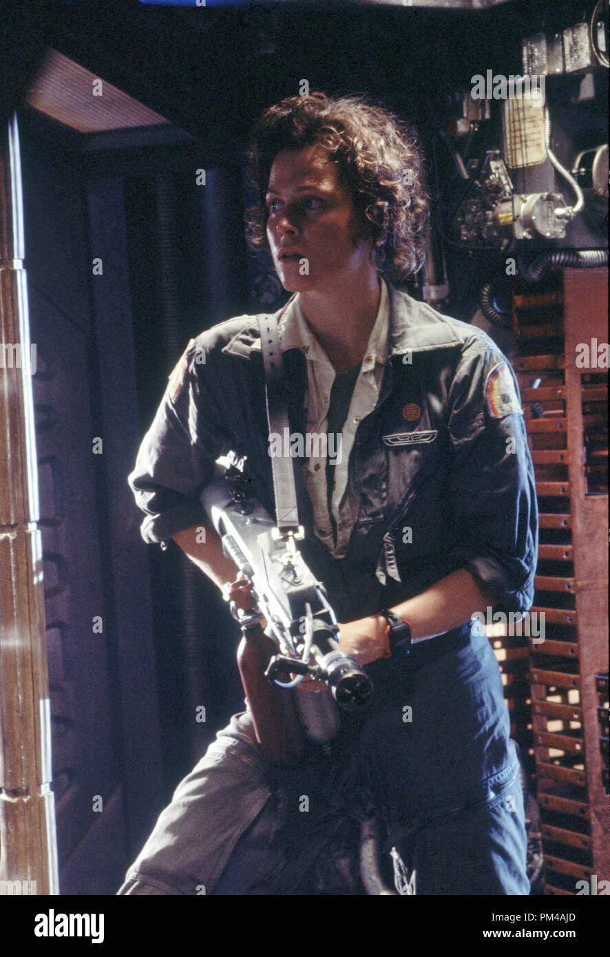 'Alien: il direttore del taglio' Sigourney Weaver Foto Stock