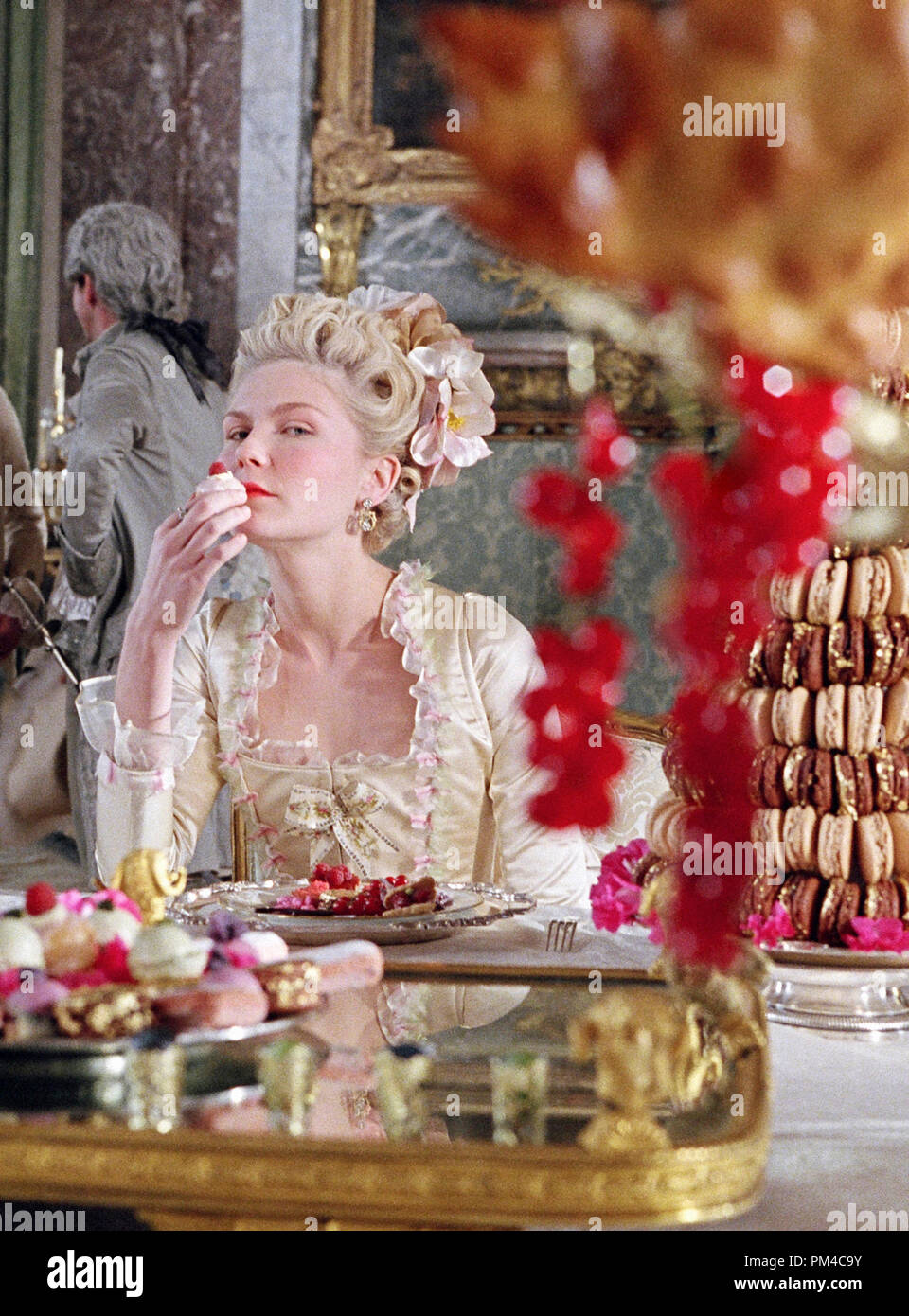Film still da Marie Antoinette' Kirsten Dunst Foto Stock
