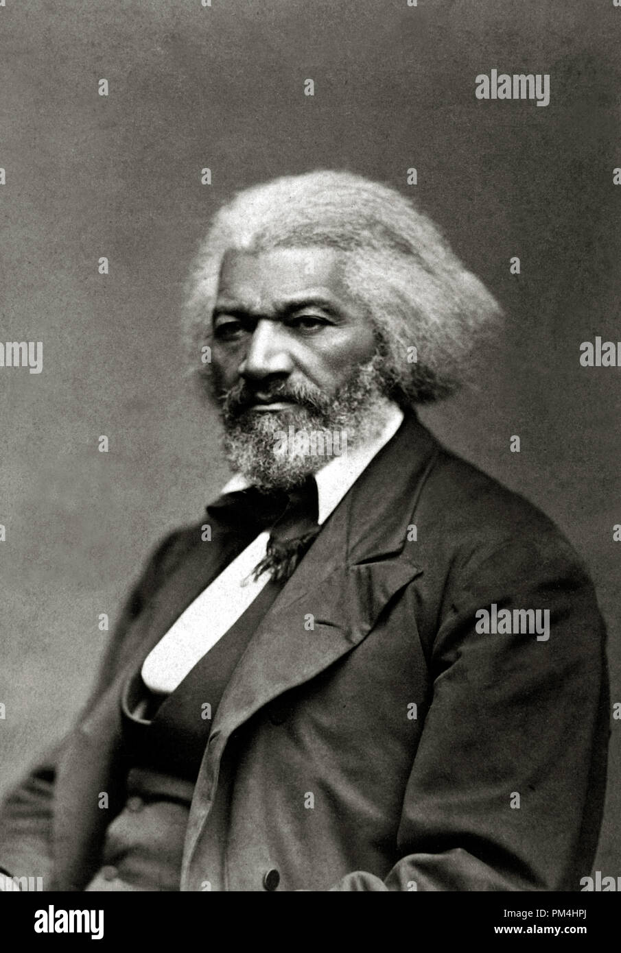 Frederick Douglass, ca. 1879. Foto di George K. Warren Riferimento File # 1003 386THA Foto Stock