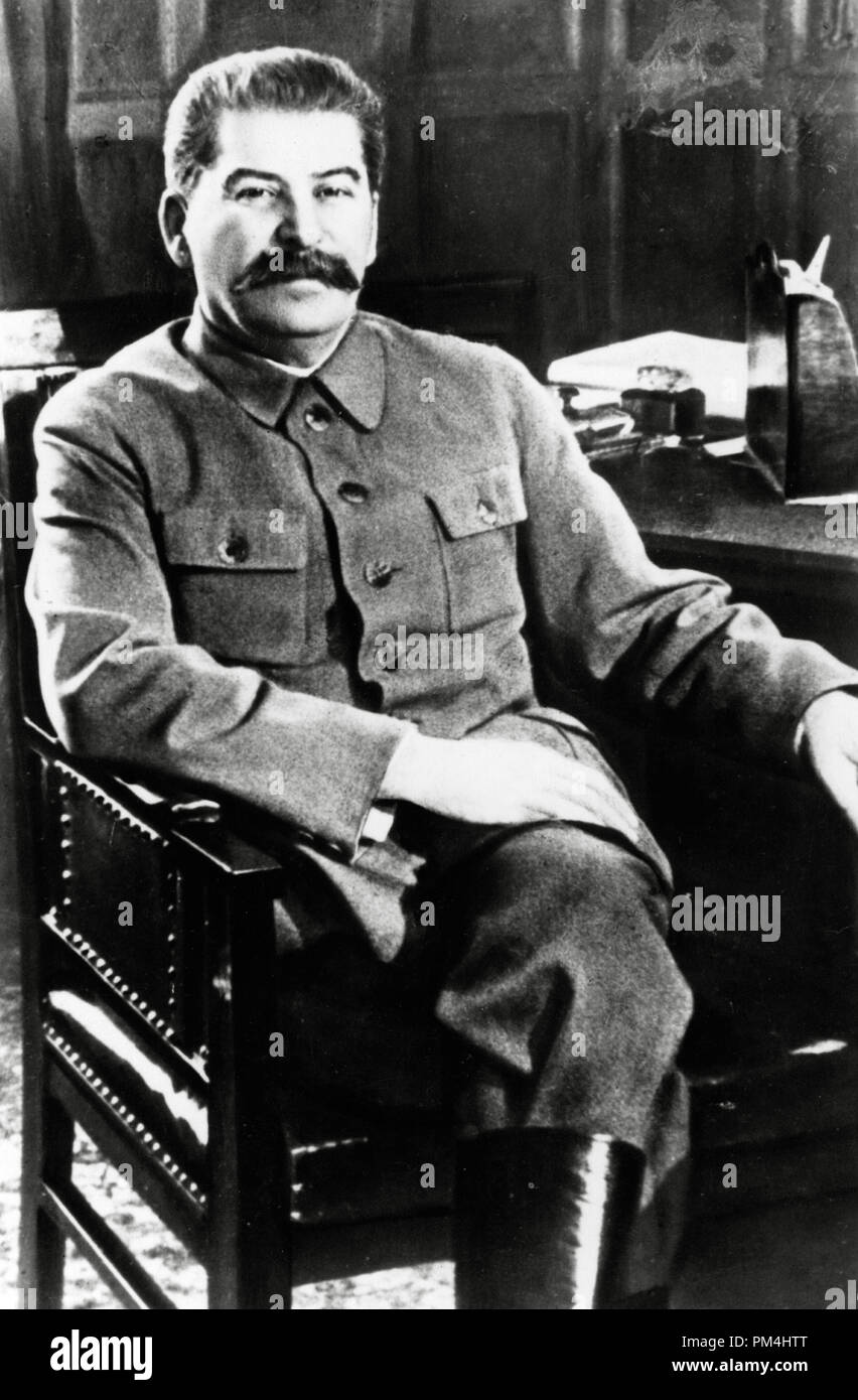 Sovietica dittatore comunista Joseph Stalin circa 1935 Riferimento File # 1003 413THA Foto Stock
