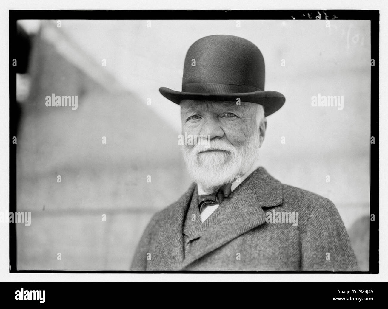 Andrew Carnegie, circa 1917 Riferimento File # 1003 511THA Foto Stock