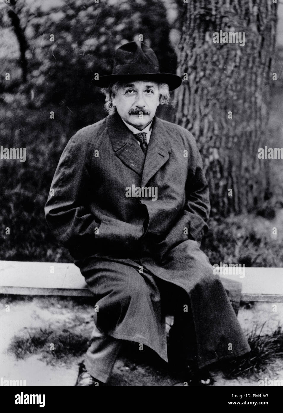 Tedesco-nato fisico teorico Albert Einstein, circa 1932 Riferimento File # 1003 637THA Foto Stock