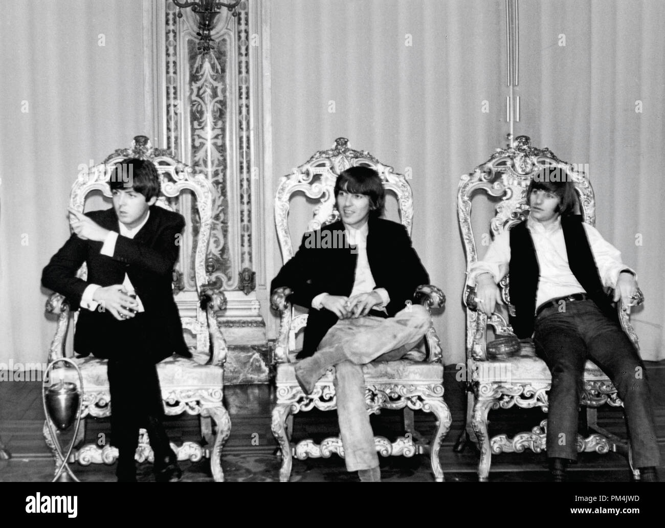 I Beatles, Paul McCartney, George Harrison e Ringo Starr, circa 1966. Riferimento al file #1013 064 THA © CCR /Hollywood Archivio - Tutti i diritti riservati. Foto Stock
