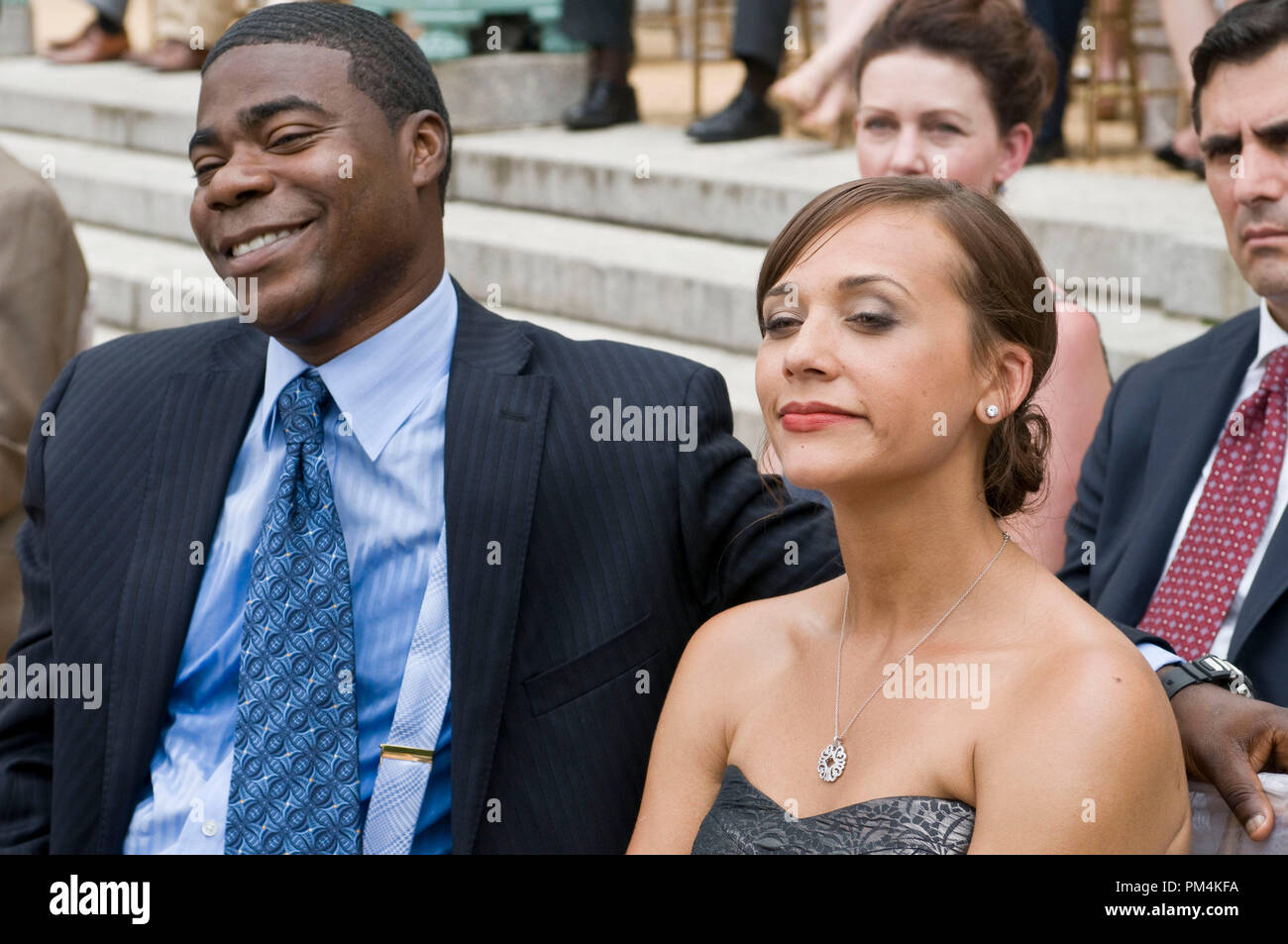 TRACY MORGAN come Paolo e RASHIDA JONES come Debbie in Warner Bros Foto la criminalità commedia "cop". Foto Stock