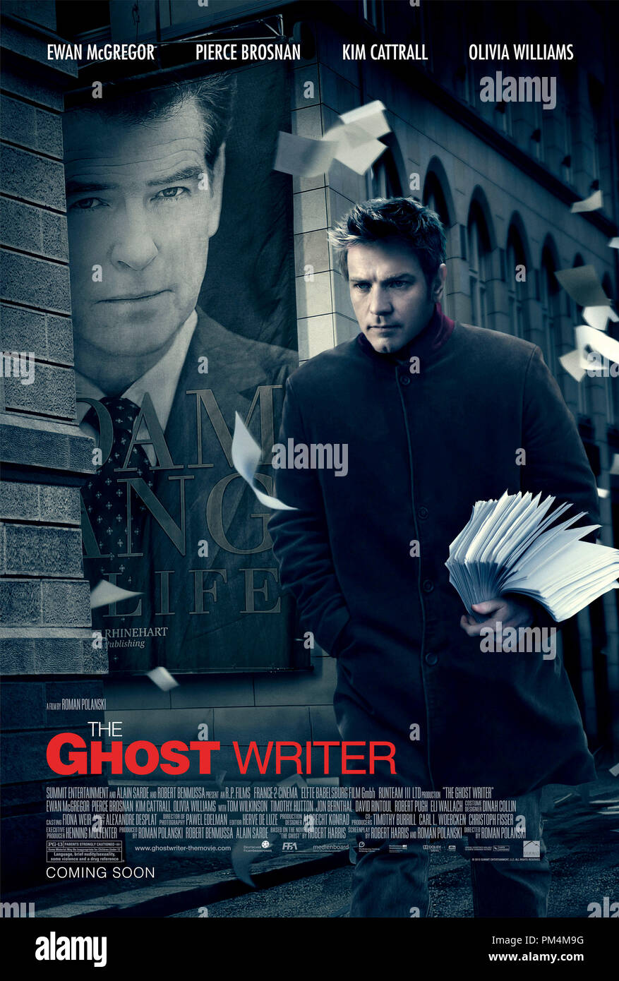 Il Ghost Writer 2010 Poster Foto Stock