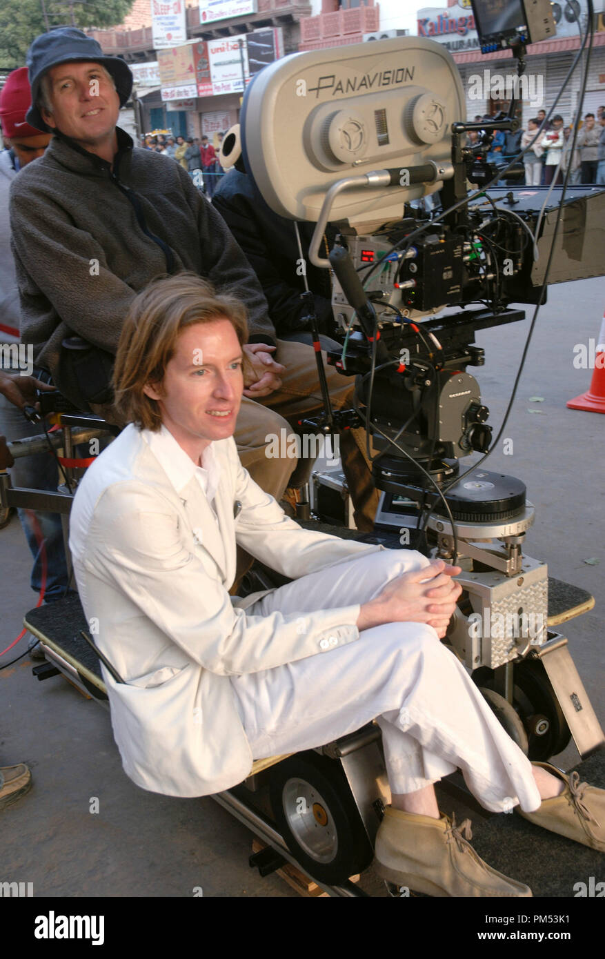 'L'Darjeeling Limited' Direttore di Wes Anderson, cineasta Robert D. Yeoman © 2007 XX Century Fox Foto Stock