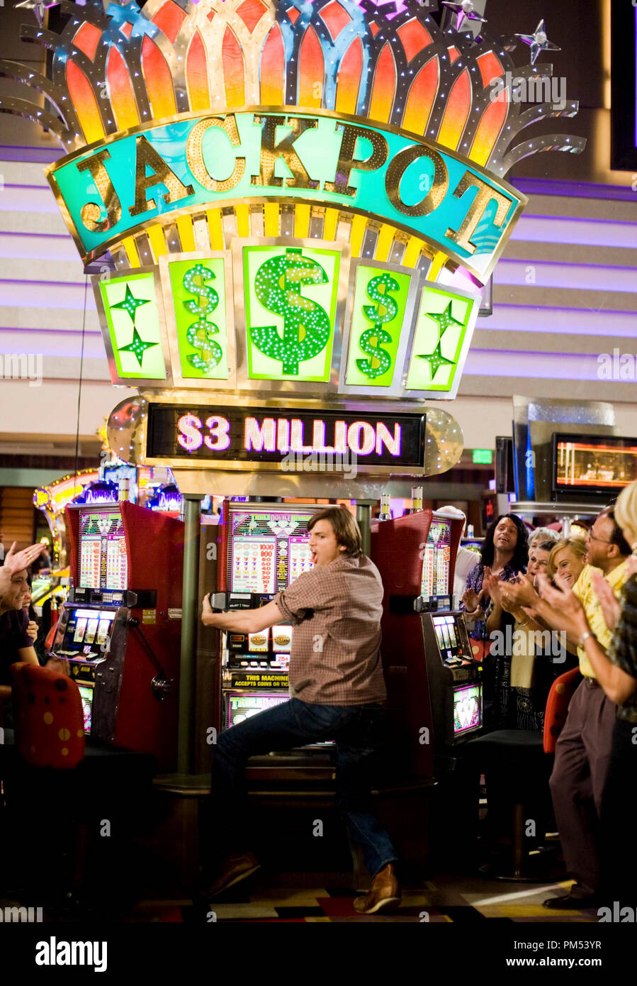 "Che cosa accade a Vegas . . . ' Ashton Kutcher © 2008 XX Century Fox Foto Stock