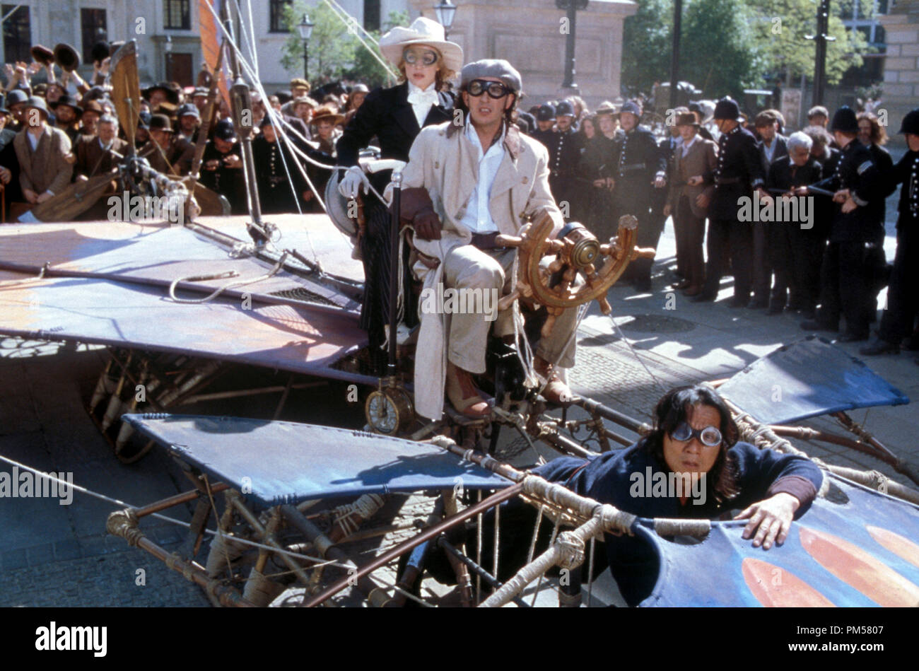 Film still da "il giro del mondo in 80 giorni" Cecile De France, Steve Coogan, Jackie Chan © 2004 Buena Vista File di riferimento # 30735488THA per solo uso editoriale - Tutti i diritti riservati Foto Stock