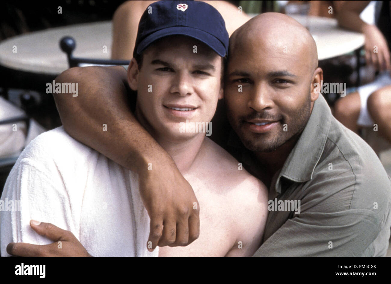 Film still / Pubblicità ancora da 'Six piedi sotto' Michael C. Hall, Mathew San Patrizio © 2003 HBO Photo credit: John Johnson Riferimento File # 30753054THA per solo uso editoriale - Tutti i diritti riservati Foto Stock