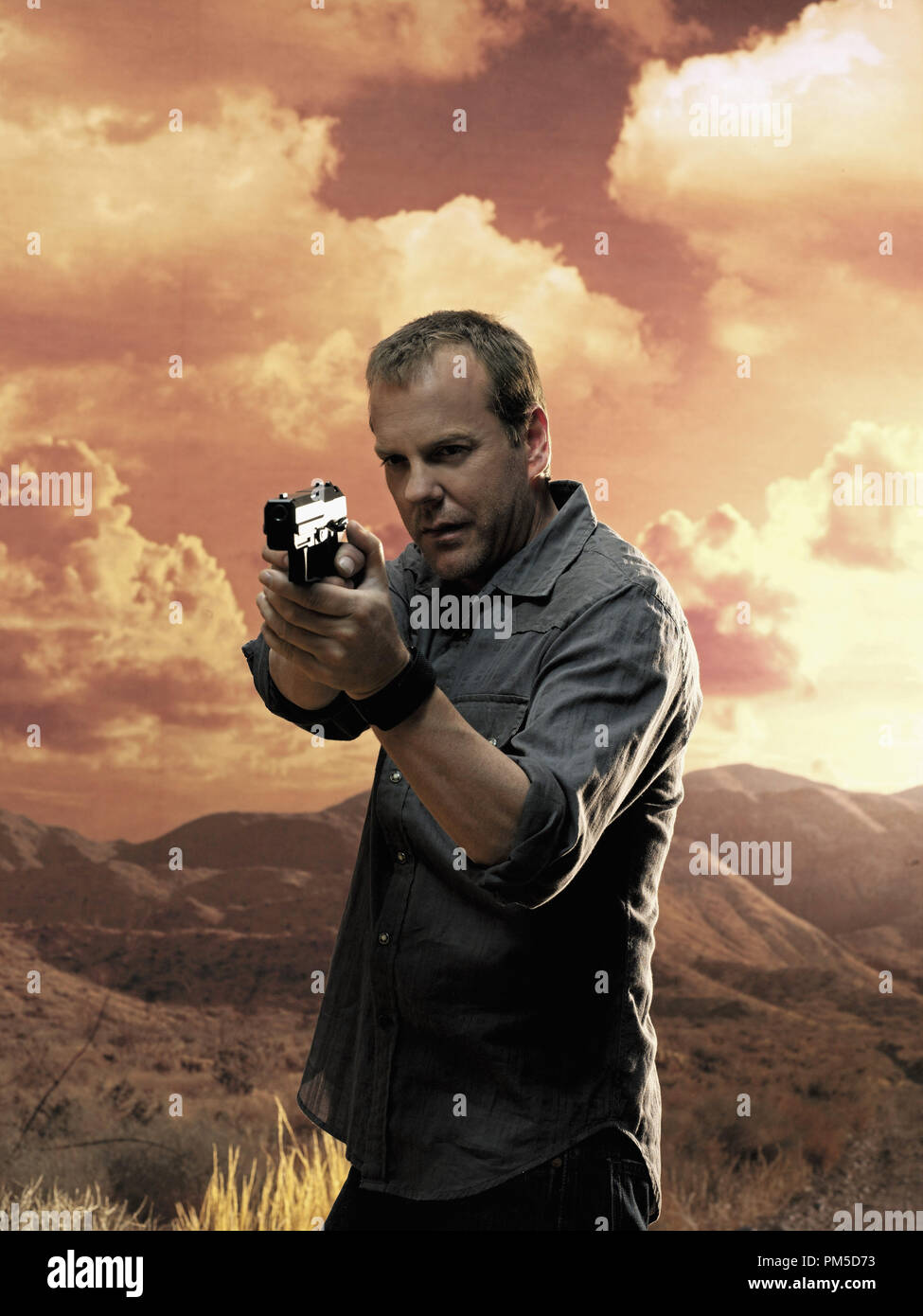 Studio Pubblicità ancora da '24' Kiefer Sutherland 2005 Riferimento File # 307362363THA per solo uso editoriale - Tutti i diritti riservati Foto Stock