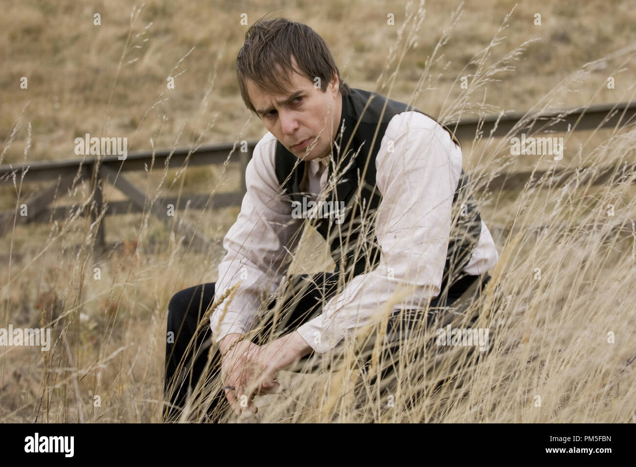 Studio Pubblicità ancora da "l'assassinio di Jesse James da Robert codardo Ford' Sam Rockwell © 2007 Warner Photo credit: Kimberley File Francese di riferimento # 307381504THA per solo uso editoriale - Tutti i diritti riservati Foto Stock