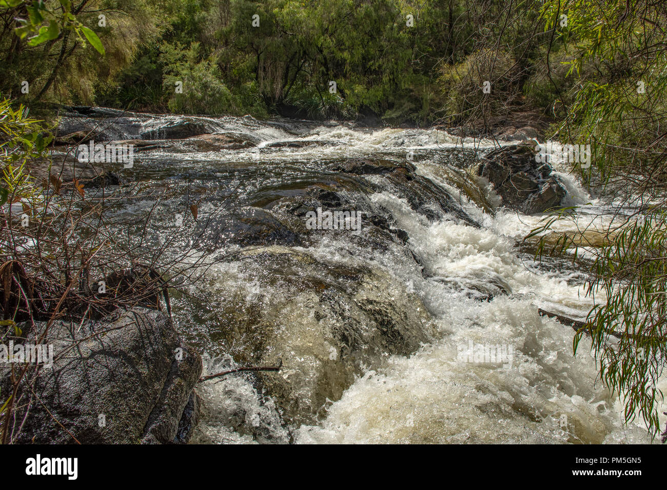 Il Cascades, Gloucester National Park, Pemberton, WA, Australia Foto Stock