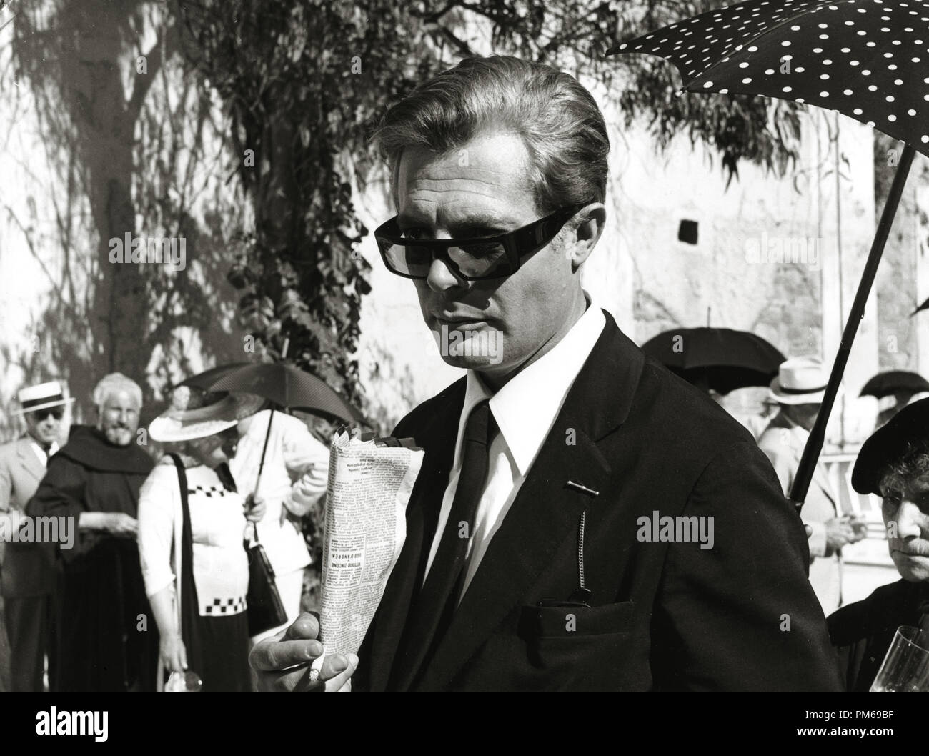 Marcello Mastroianni, '8 1/2' 1963 Riferimento File # 31316 243THA Riferimento File # 31316 243THA Foto Stock