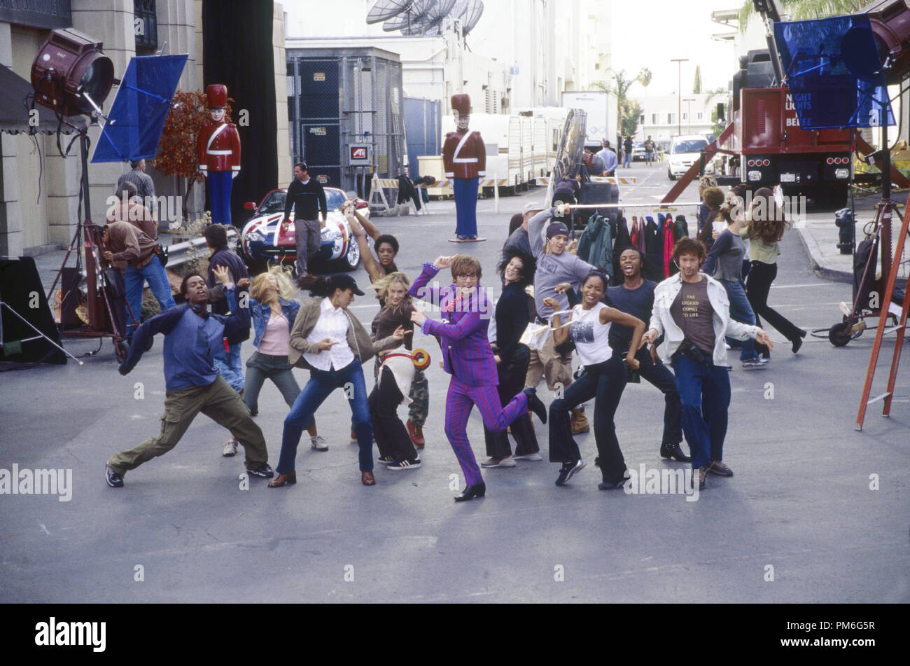 Film still / Pubblicità ancora da "Austin Powers in Goldmember' Mike Myers © 2002 nuova Linea Producitons Photo credit: Melinda Sue Gordon Foto Stock