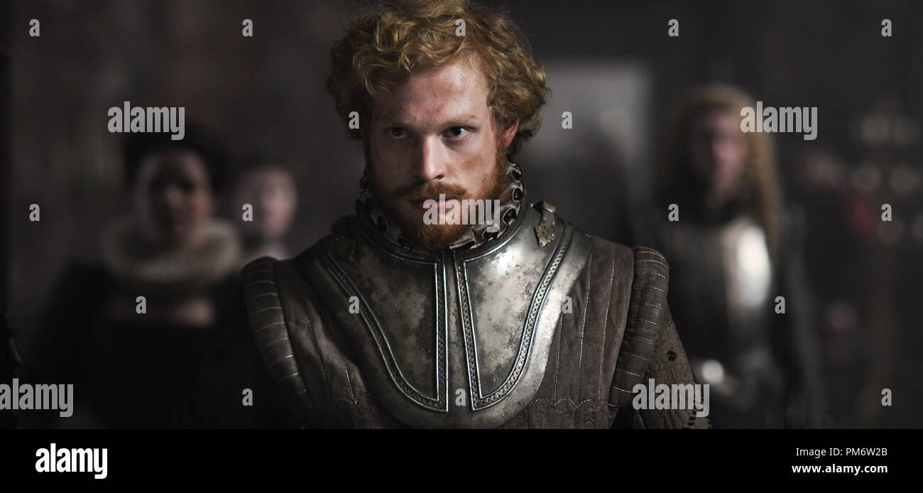 Sam Reid in Columbia Pictures' 'anonimo' Foto Stock