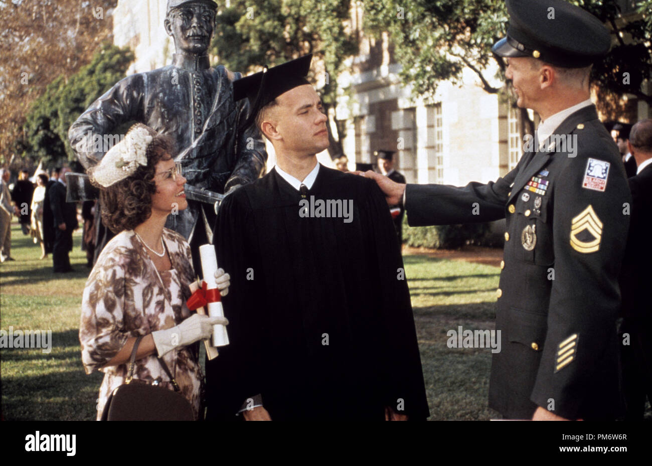 Film still da "Forrest Gump" Sally Field, Tom Hanks © 1994 Paramount Foto Stock