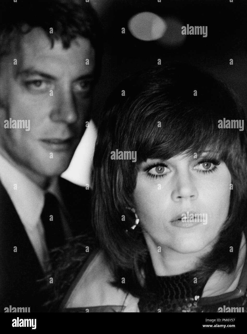 Pubblicità in studio: Jane fonda, Donald Sutherland, 'Klute' 1971 Warner file Reference # 31202 1049THA Foto Stock