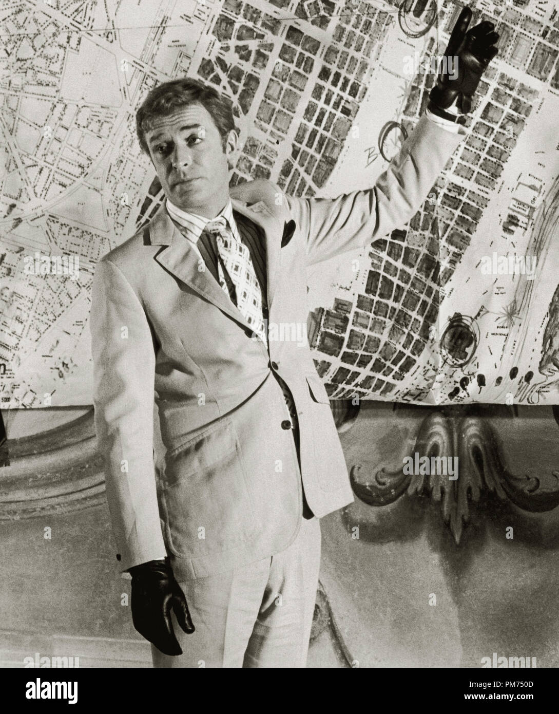 Michael Caine, " The Italian Job" 1969. Riferimento al file # 30928 255 THA Foto Stock