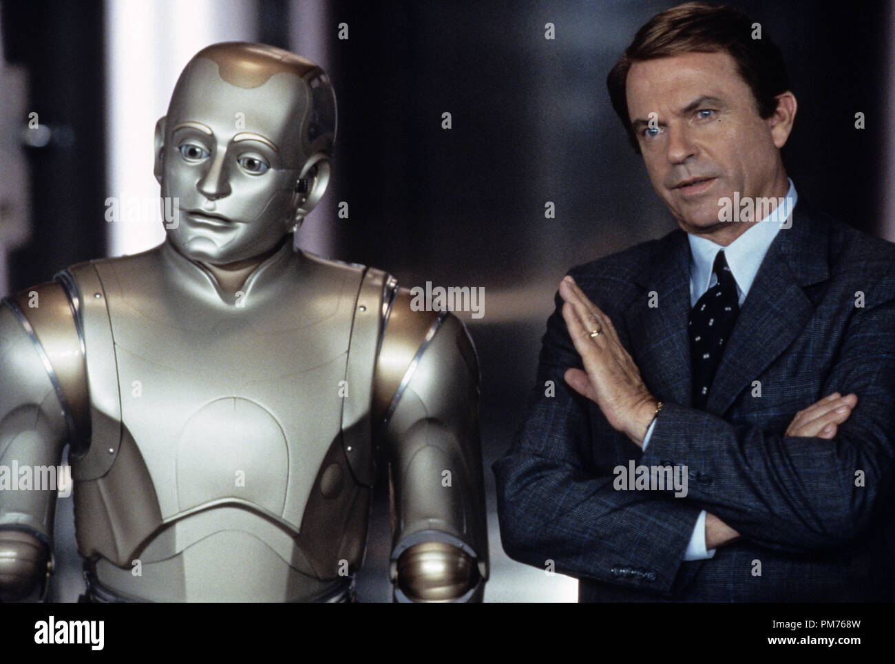 Film still / Pubblicità ancora da 'Bicentenario Man' Robin Williams, Sam Neill © 1999 Columbia Pictures Photo credit: Phil Bray Riferimento File # 30973147THA per solo uso editoriale - Tutti i diritti riservati Foto Stock