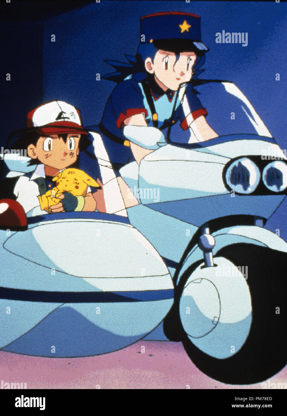 Film still da 'Pokemon' Ash Ketchum, Pikachu © 1998 Warner Brothers Riferimento File # 30996314THA per solo uso editoriale - Tutti i diritti riservati Foto Stock